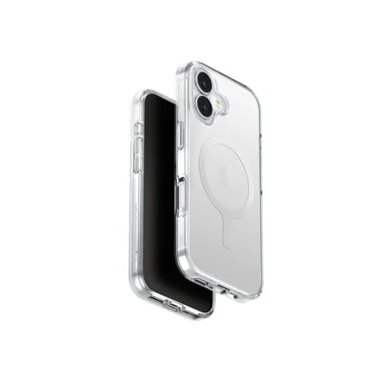 Uniq Hybrid Iphone 17 (2025) 6.3 Magclick Charging Clario (Eco) - Lucent Clear